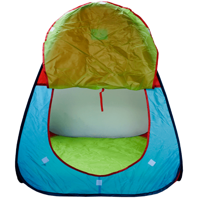 Cort de joaca pentru copii, multicolor, material textil, 80x80x90 CM